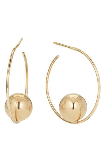 Women's Lana Jewelry Hollow Ball Small Hoop Earrings