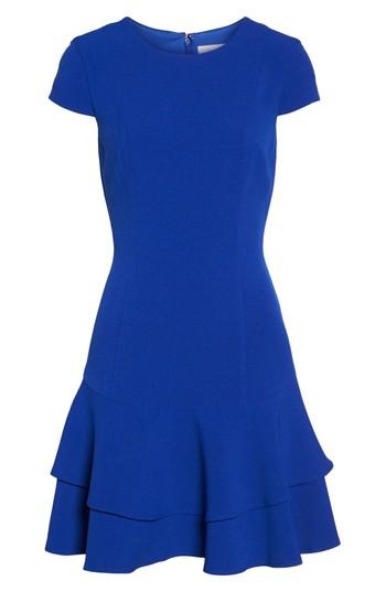 Women's Eliza J Stretch Crepe Sheath Dress - Blue