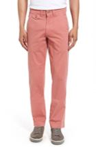 Men's Vintage 1946 Sunny Modern Fit Stretch Twill Chinos X 30 - Red