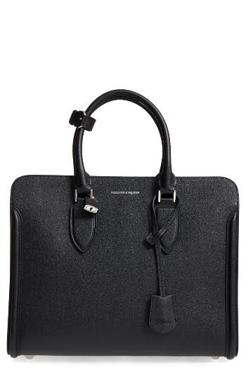 Alexander Mcqueen Heroine Calfskin Leather Tote -
