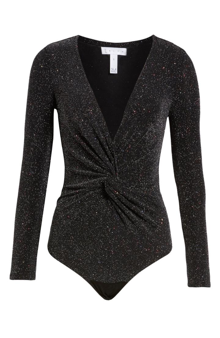 Women's Leith Sparkle Twist Front Bodysuit