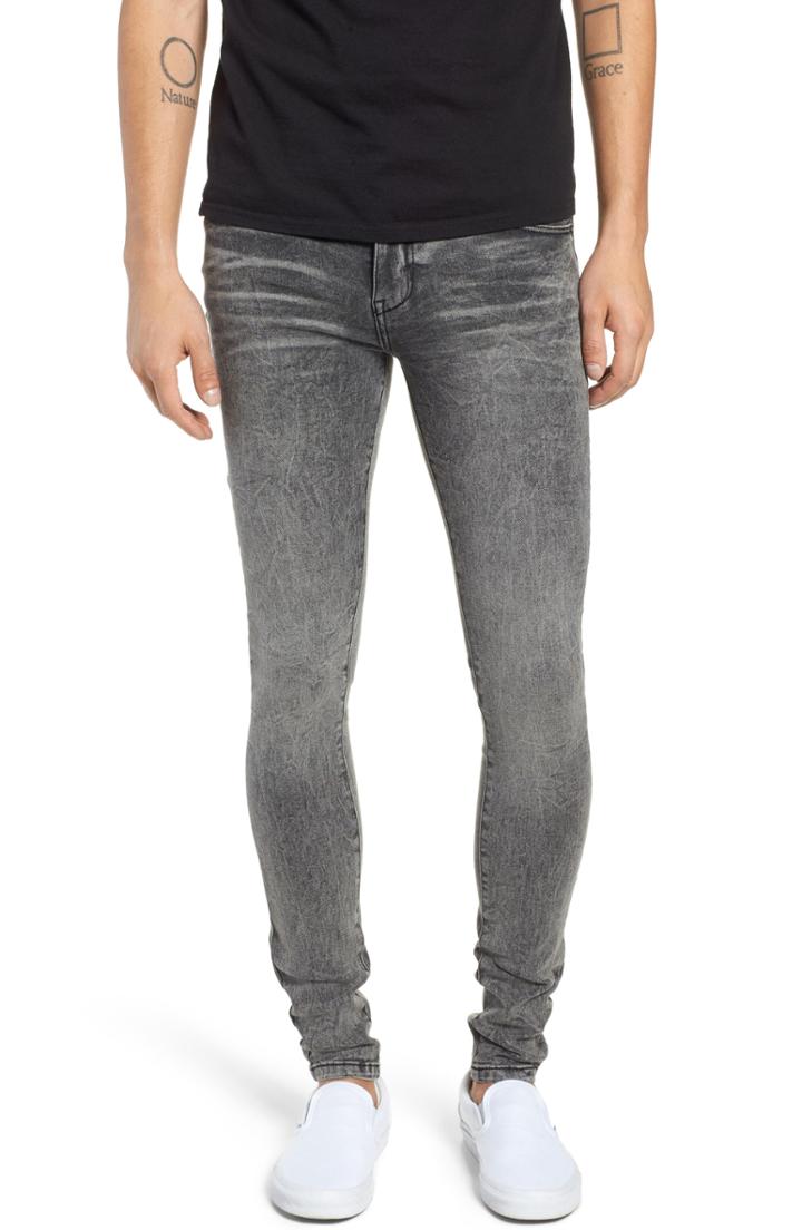 Men's Dr. Denim Supply Co. Leroy Skinny Fit Jeans, Size - Grey