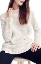Women's J.crew New England Mock Neck Wool Tunic Sweater