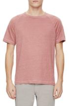 Men's Theory Dustyn Zephyr Raglan Linen T-shirt - Pink