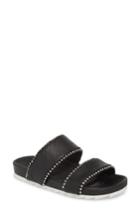 Women's Jslides Emmie Bead Chain Slide Sandal .5 M - Black