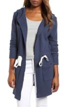 Women's Caslon Drawstring Hooded Jacket - Blue