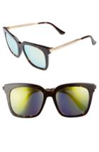 Women's Diff Bella 52mm Polarized Sunglasses - Tortoise/ Gold