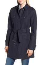 Women's Barbour Tobermory Waterproof Belted Jacket Us / 12 Uk - White
