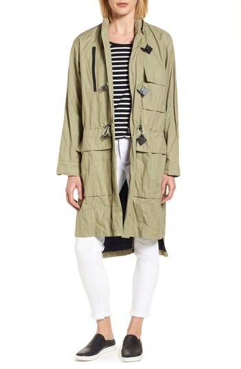 Women's Sosken Fil Utility Raincoat - Beige