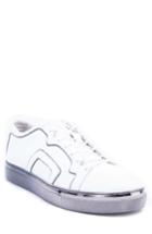 Men's Badgley Mischka Caine Sneaker M - White