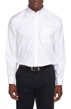 Men's Nordstrom Men's Shop Smartcare(tm) Traditional Fit Pinpoint Dress Shirt 33 - White