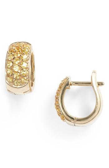 Women's Dana Rebecca Designs Wide Sapphire Earrings