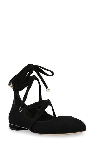 Women's Diane Von Furstenberg Dakar Ankle Tie Flat