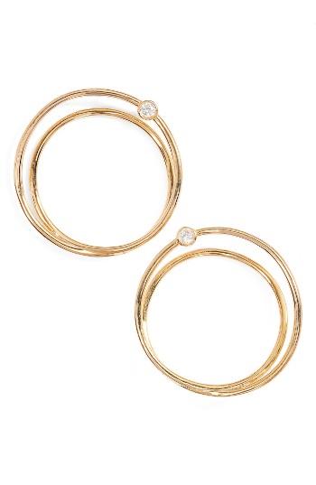 Women's Melinda Maria Double Hoop Earrings