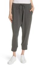 Women's Eileen Fisher Drawstring Slouchy Crop Pants, Size - Grey