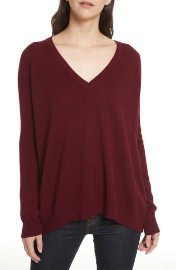 Women's Rebecca Minkoff Danielle Cashmere Sweater - Burgundy