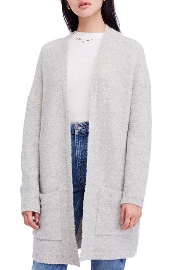 Women's Free People Phantom Cardigan - Grey
