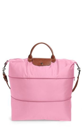 Longchamp Le Pliage 21-inch Expandable Travel Bag - Pink