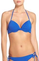 Women's The Bikini Lab Underwire Bikini Top - Blue
