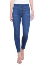 Women's Liverpool Jeans Company Meridith Pull-on Slim Ankle Jeans - Blue