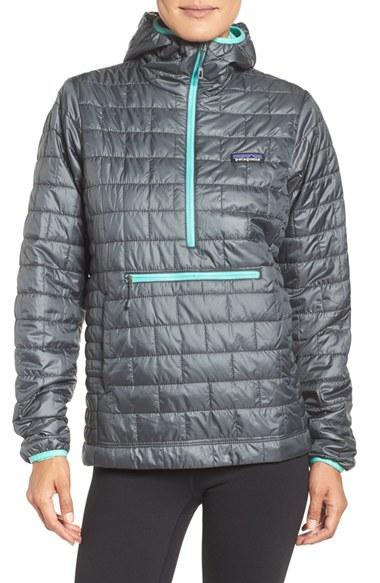 Women's Patagonia Nano Puff Bivy Water Resistant Jacket - Green