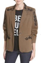 Women's Veronica Beard Fabian Tweed Jacket - Metallic
