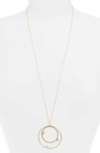 Women's Vince Camuto Open Ring Pendant Necklace