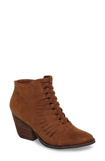 Women's Coconuts By Matisse Ally Woven Bootie M - Brown