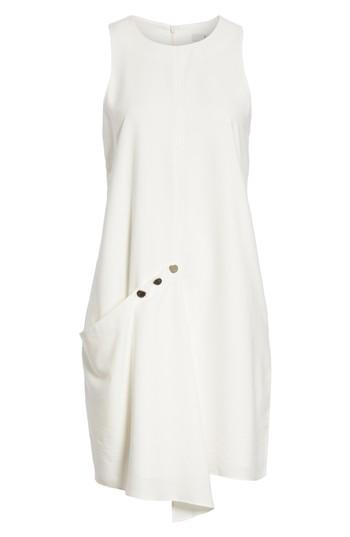 Women's Tibi Washed Crepe Shift Dress