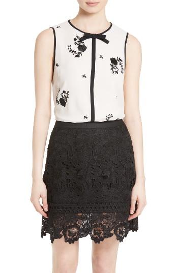 Women's Ted Baker London Soo Embroidered Top