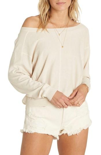 Women's Billabong No Regrets Pullover - White