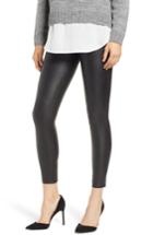 Women's David Lerner The Bergen Faux Leather Leggings - Black