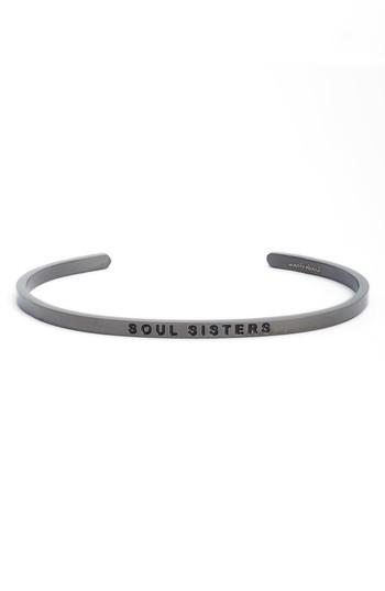 Women's Mantraband Soul Sisters Cuff Bracelet