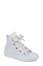 Women's Converse Chuck Taylor All Star Big Eyelet High Top Sneaker .5 M - Metallic