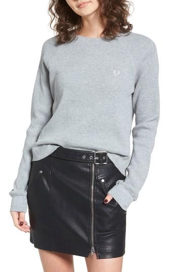 Women's Obey Dune Thermal Top - Grey