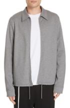 Men's Helmut Lang Fleece Zip Jacket - Grey