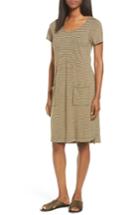 Women's Eileen Fisher Hemp Blend Stripe T-shirt Dress