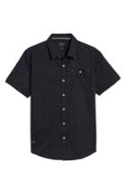 Men's 7 Diamonds New Tradition Print Woven Shirt - Blue