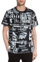 Men's Diesel T-joe-qd Graphic T-shirt, Size - Black
