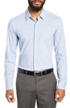 Men's Boss Ronni Slim Fit Performance Sport Shirt - Blue