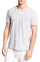 Men's Woolrich John Rich & Bros. Stripe Crewneck T-shirt - White