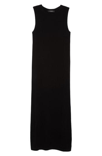 Women's Caara A-line Maxi Sweater Dress - Black