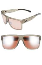 Women's Adidas 3matic 60mm Sunglasses - Grey Camo Print/ Taupe