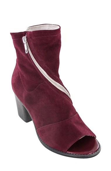 Women's Summit 'fantasia' Open Toe Bootie Eu - Red