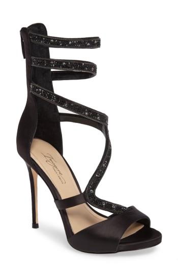 Women's Imagine Vince Camuto Dafny Embellished Sandal .5 M - Black