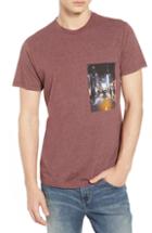 Men's Rvca Curren Photo Graphic T-shirt, Size - Burgundy