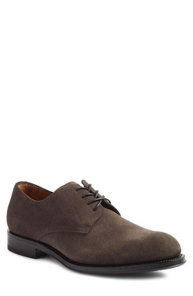 Men's Aquatalia 'vance' Plain Toe Derby .5 M - Brown