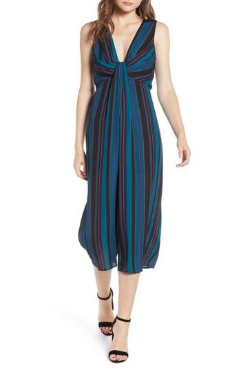 Women's Leith Sleeveless Crop Jumpsuit - Black