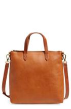 Madewell The Transport Leather Crossbody Bag - Brown