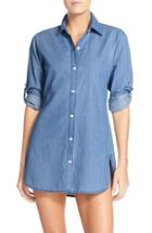 Women's Tommy Bahama Chambray Cover-up Tunic - Blue